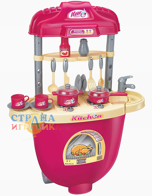 Игровой набор для девочки "Кухня в чемоданчике"