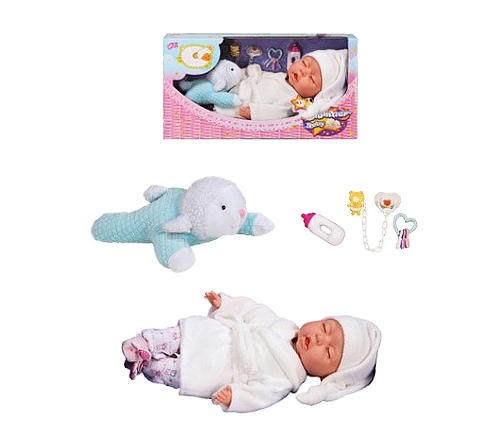 Набор "Slumber Baby" 90020: кукла-сплюшка с игрушкой